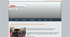 Desktop Screenshot of cdu-baesweiler.de